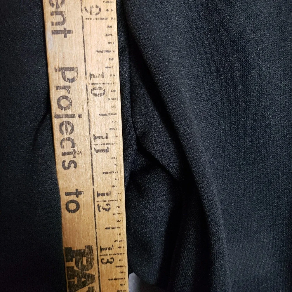 Vintage Wrangler Knit Dress Pants Black Made In USA Size 30x30 Deadstock NWT